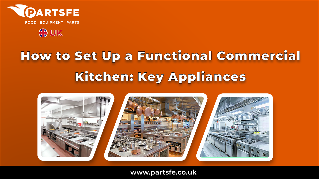 Commercial Kitchen on Key Appliances